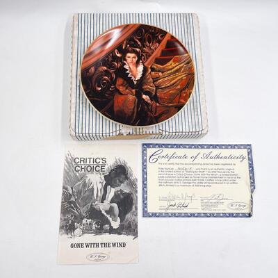 W. S. GEORGE CHINA ~ GONE WITH THE WIND *CRITICâ€™S CHOICE SERIES* #2 ~ â€œWAITING FOR RHETTâ€