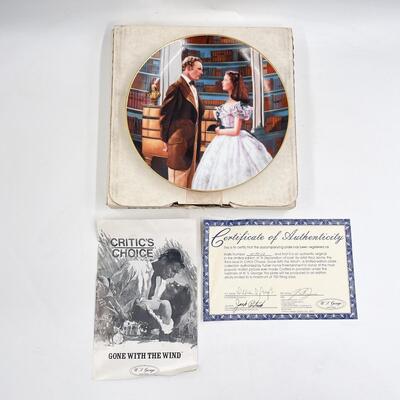 W. S. GEORGE CHINA ~ GONE WITH THE WIND *CRITICâ€™S CHOICE SERIES* #3 ~ â€œA DECLARATION OF LOVEâ€