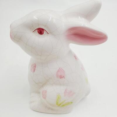CUTE CERAMIC EASTER BUNNY