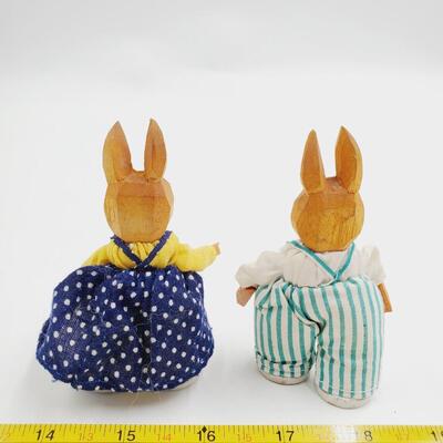 CUTEST BUNNY COUPLE WITH POSEABLE ARMS