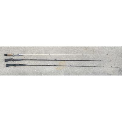 FISHING POLE LOT #3 - RODS ONLY
