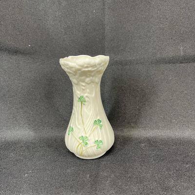 Vintage Belleek Porcelain Bud Vase