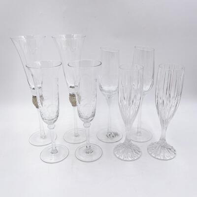 CHAMPAGNE GLASSES LOT #4