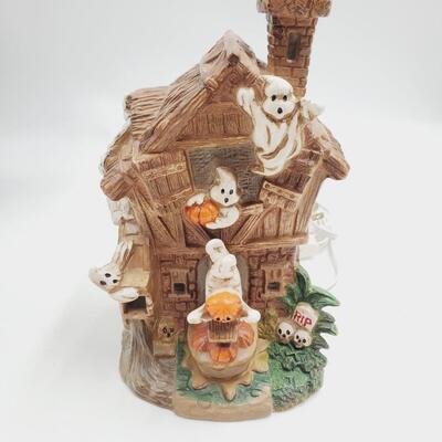 PACIFIC RIM 8 INCH CERAMIC GHOSTLY WATERWHEEL WITH BOX