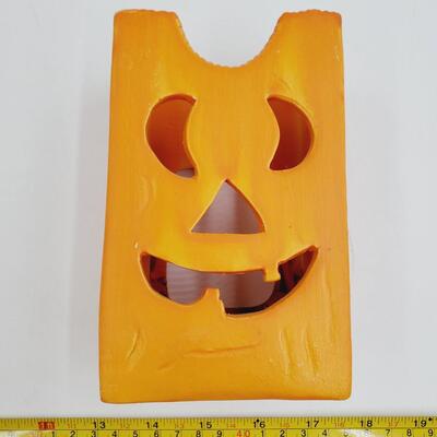 CERAMIC PUMPKIN DECOR BUNDLE OF 2