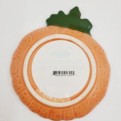CERAMIC PUMPKIN DECOR BUNDLE OF 2