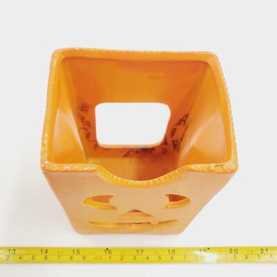 CERAMIC PUMPKIN DECOR BUNDLE OF 2