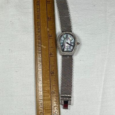 Silver Tone Victoria Weick Beverly Hills Woman's Watch