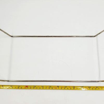 PAMPERED CHEF 13 INCH PIZZA BAKEWARE STONEWARE WITH WIRE RACK 