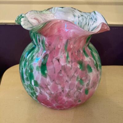 End of Day Glass Vase