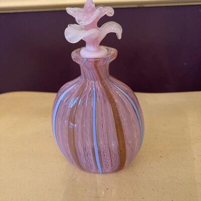 Murano Venetian Glass Perfume Bottle