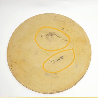 THE PAMPERED CHEF K O46 USA 15 INCH ROUND STONEWARE 