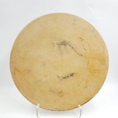 THE PAMPERED CHEF K O46 USA 15 INCH ROUND STONEWARE 