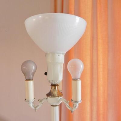 LOT 4  ANTIQUE FLOOR LAMP