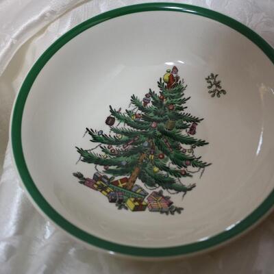 Spode Christmas Tree 4 cereal bowls 6.25"  (JS/LG)