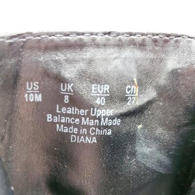 FRANCO SARTO WOMEN'S SIZE 10 BLACK ZIP UP ANKLE BOOTS