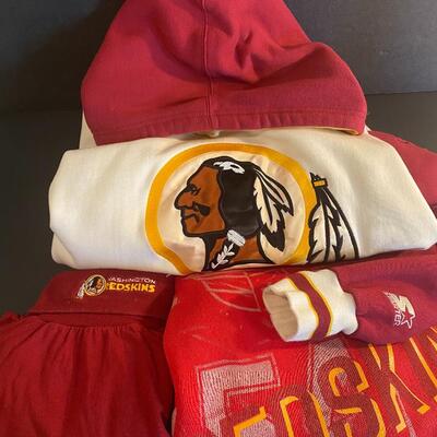 Lot 363: Redskins Hoodies