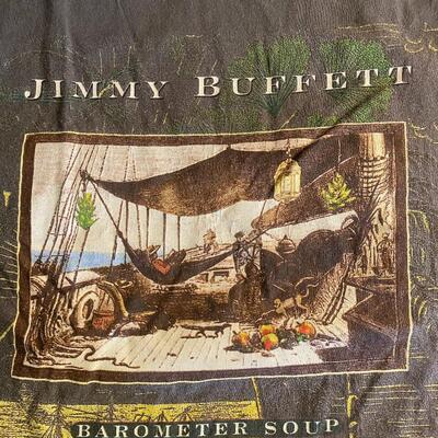 Lot 366: Jimmy Buffett Concert Teeâ€™s, Cdâ€™s & Book