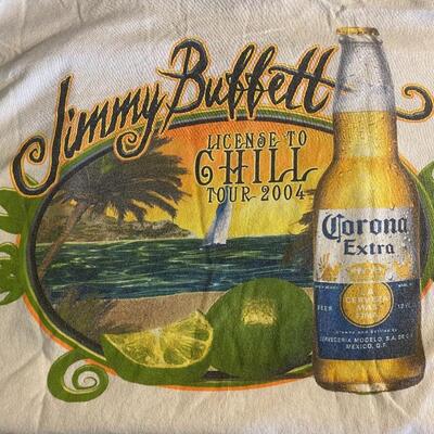 Lot 366: Jimmy Buffett Concert Teeâ€™s, Cdâ€™s & Book