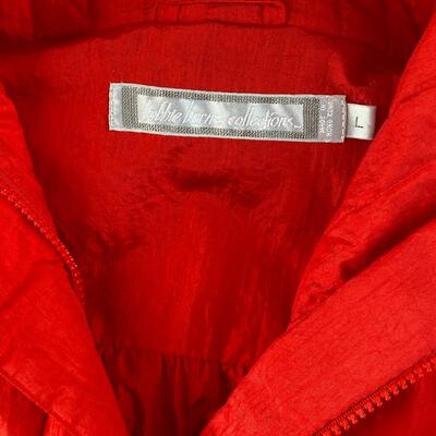 Lot 368: Red Snowsuit  and DKNY Jumpsuit 