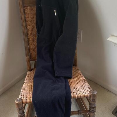 Lot 368: Red Snowsuit  and DKNY Jumpsuit 