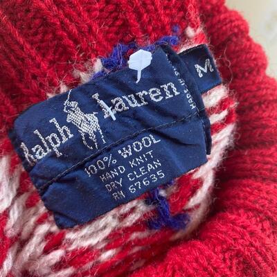 Lot 369: Vintage Ralph Lauren & Eddie Bauer Ski Sweaters