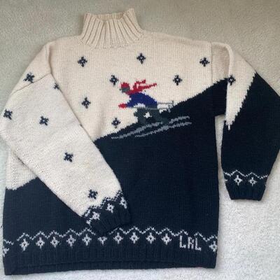 Lot 370: Vintage Ralph Lauren & Dale of Norway Ski Sweaters