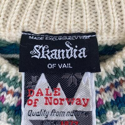Lot 370: Vintage Ralph Lauren & Dale of Norway Ski Sweaters