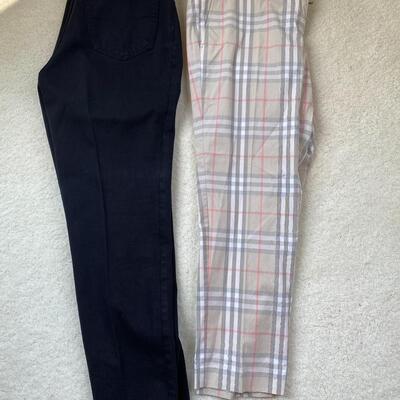 Lot 373: Burberry, Versace and Ralph Lauren Clothes
