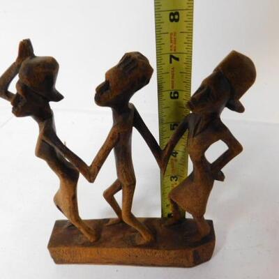 Tribal Art Carved Soft Wood Statuette 6