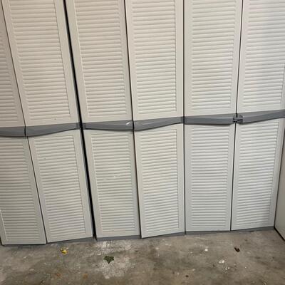 Lot 395  Black and Decker Storage Cabinet
