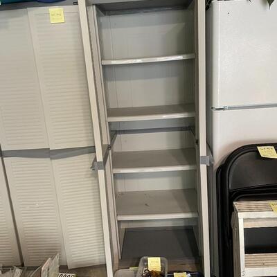 Lot 395  Black and Decker Storage Cabinet