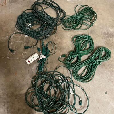 Lot 399  Heavy Duty Extension Cords