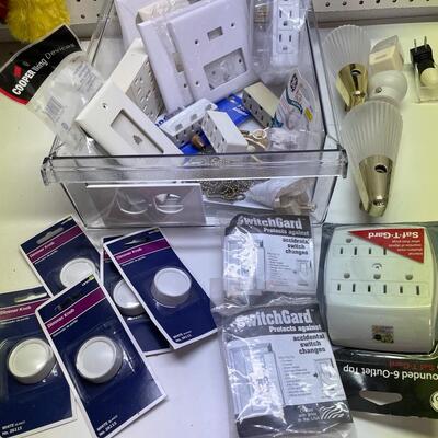 Lot 406  Lot of Misc electrical Stuff