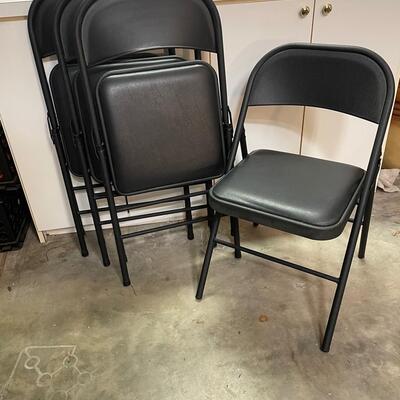 Lot 421  Four Folding Chairs