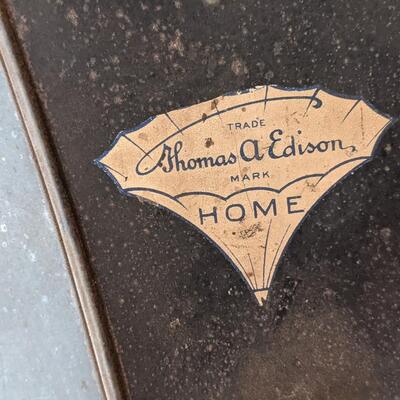 1905 Edison Home Phonograph, Exc Condition