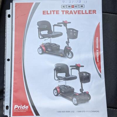 GoGo Elite Traveller Power Scooter, Minimally used