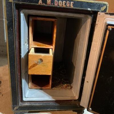A.M. Doege Small Antique Working Safe