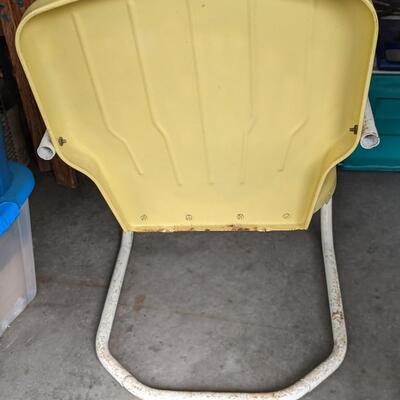 Vintage Metal Porch Chair, Great Shape