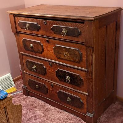 Antique Walnut Dresser