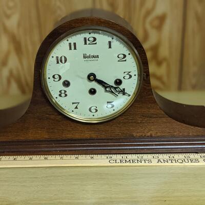 Antique Bulova Westminster Table Clock