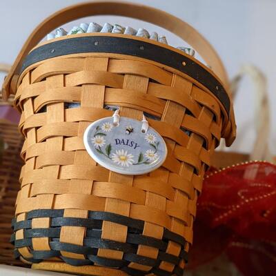 Collection of Wicker baskets, incl Longaberger