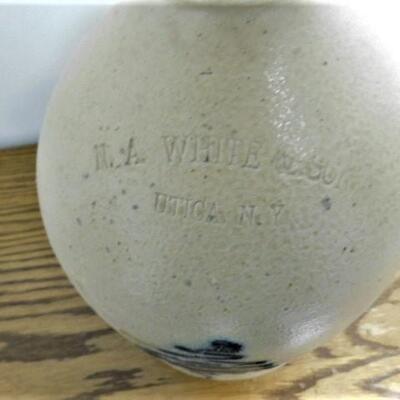 Antique Pottery Jug Stoneware Pennsylvania Made- Illegible Marking