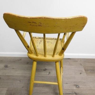 Antique Pennsylvania Painted Amish Child's High Chair #1 of 2