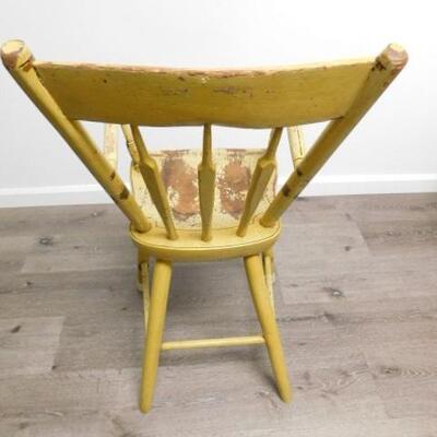 Antique Pennsylvania Painted Amish Child's High Chair #2 of 2