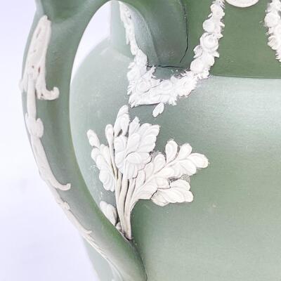 VINTAGE WEDGWOOD SMALL GREEN PITCHER