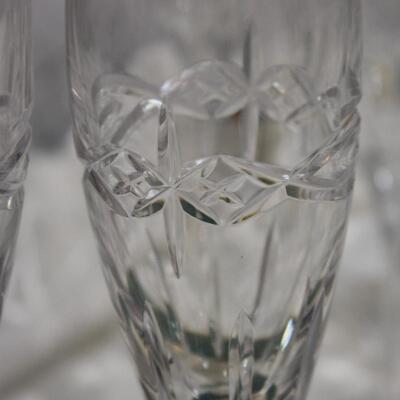 Waterford Dolmen Champagne Flutes - 2   (JS/LG)