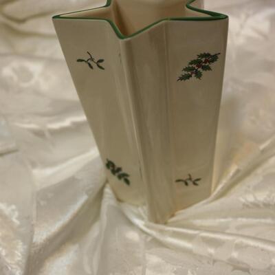 Spode Christmas Tree Star Vase - (JS/LG)
