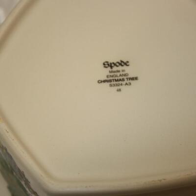 Spode Christmas Tree Vase Planter Bowl - (JS/LG)