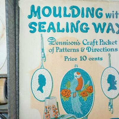 1930's Moulding with Sealing Wax Kit.